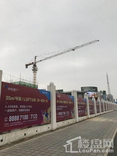 中东港项目临街围挡施工图