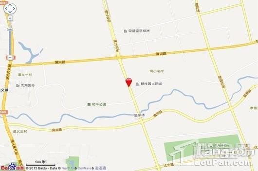 碧桂园太阳城【河景高层】电子地图