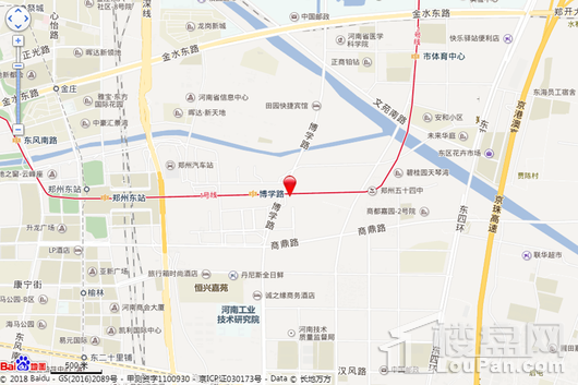 宝能·郑州中心电子地图