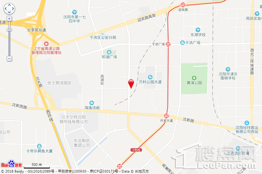 富禹·依云蓝湾电子地图