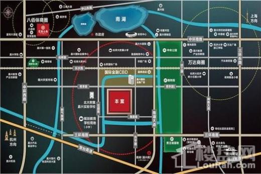江南国际城交通图