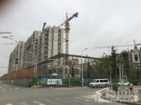 爱尚北湖远景拍摄在建楼栋