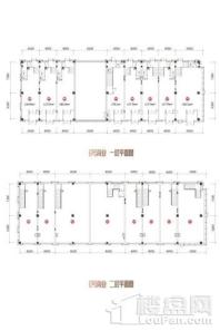 中海景阳公馆商业6#户型图 1室1厅1卫1厨