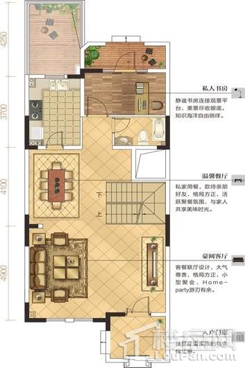 香栀花园LS2 一层 4室2厅4卫1厨