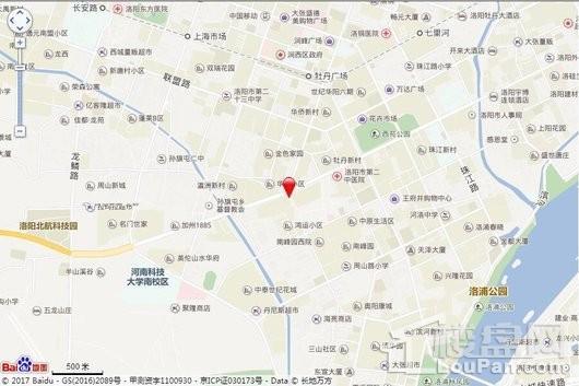 中弘·中央广场电子地图