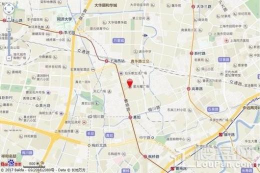 上海星光耀广场交通图