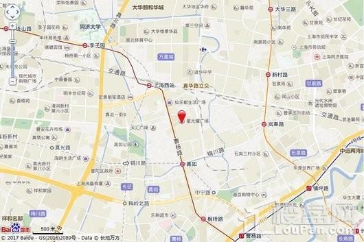 上海星光耀广场电子地图