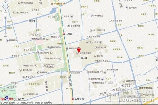旭辉浦江国际电子地图