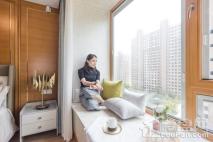 上海长滩160平卧室飘窗生活示意图