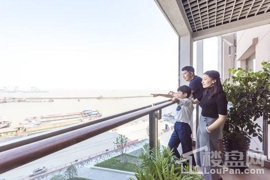 上海长滩160平阳台生活示意图