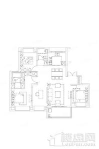 禹洲府125平 4室2厅2卫1厨