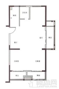 嘉善东鼎名人府邸二期01室100.12㎡3-2-1-1 3室2厅1卫1厨