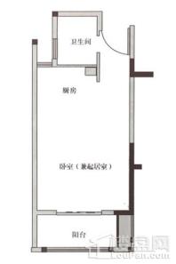 嘉善东鼎名人府邸二期02室41.16㎡1-1-1-1 1室1厅1卫1厨