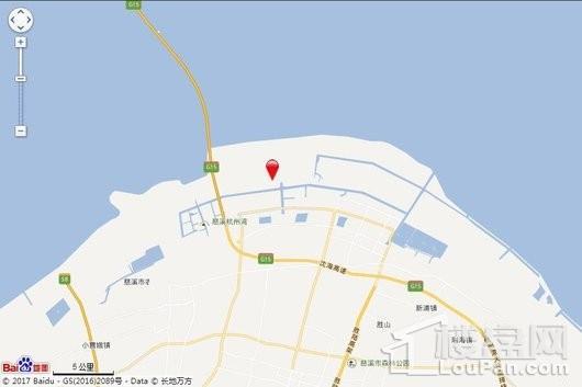 绿地海湾电子地图（5公里）