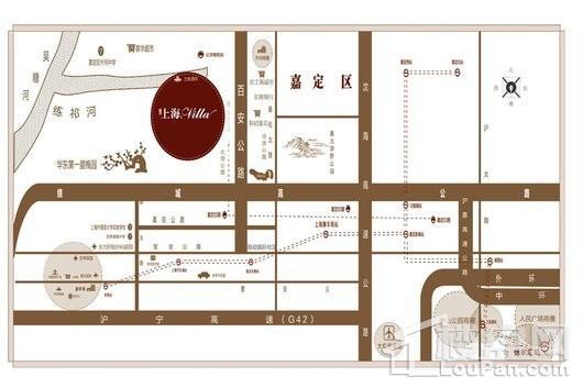路劲上海villa区位图