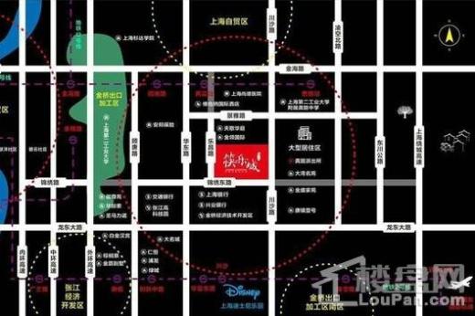 唐镇筷乐城交通图