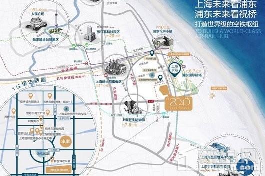 公元2040区位示意图