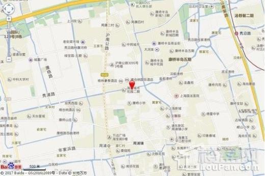 绿地东上海商铺交通图
