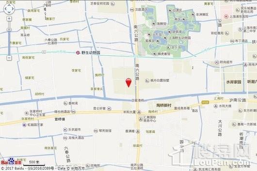 上海名流国际商业街电子地图
