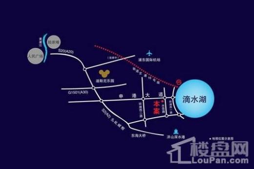毓阳东首岸交通图