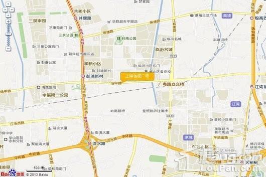 上海佳程广场电子地图