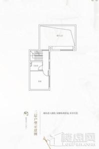 新城上坤樾山明月D户型二层 3室2厅2卫1厨