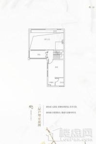 新城上坤樾山明月B户型二层 2室2厅3卫1厨