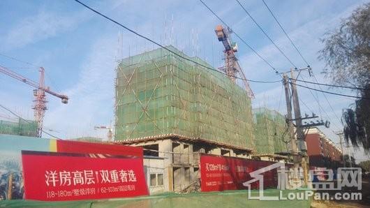 荣盛城B25#楼工程进度已建至地上5层