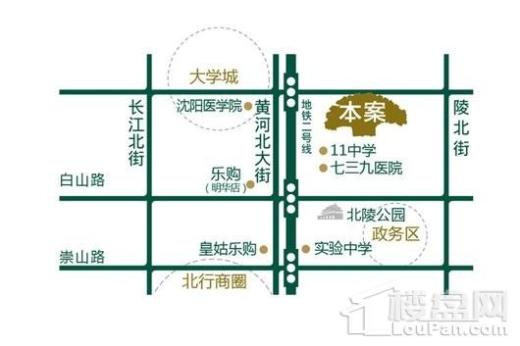 丽江苑交通图