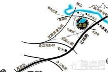 绿地大溪地区位图