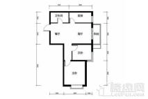 和景嘉园B户型 2室2厅1卫1厨