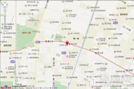 佳华国际大厦交通图