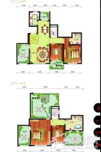 方大·胜景194平户型 4室2厅2卫1厨