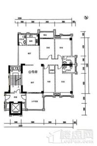 璟熙华园7栋01户型 4室2厅3卫1厨