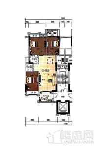 璟熙华园5栋02户型 3室2厅2卫1厨