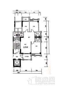 璟熙华园5栋01户型 3室2厅2卫1厨