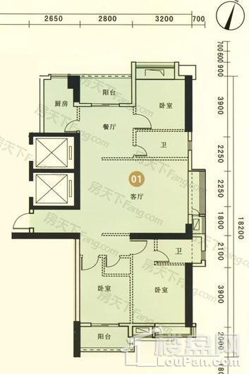 丽水雅轩户型图