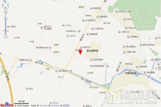 枫林天下·康城电子地图