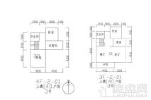 观澜别院上叠143㎡户型 3室2厅2卫1厨