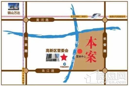 珍宝岛·熙悦府区位图