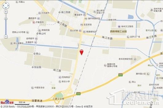 中骏·柏景湾电子地图