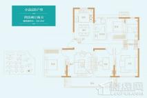 永威逸阳溪畔三期小高层B户型 4室2厅2卫1厨