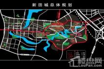 新田城总体规划区位图