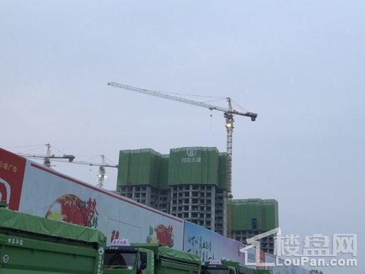 郑州恒大城在建工地