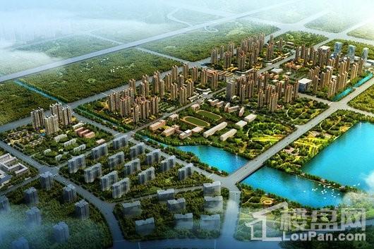 郑州恒大城鸟瞰图