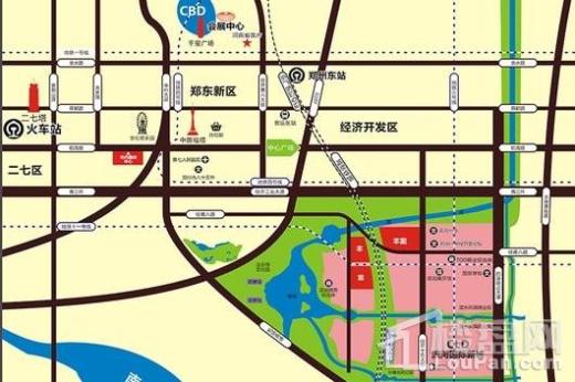 中建观湖国际交通图