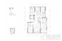 融创中原壹号院D户型 4室2厅3卫1厨