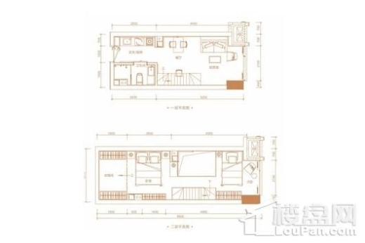 康桥悦城领仕馆户型图