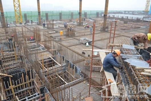 永和龙子湖广场工程进度（2015-11）