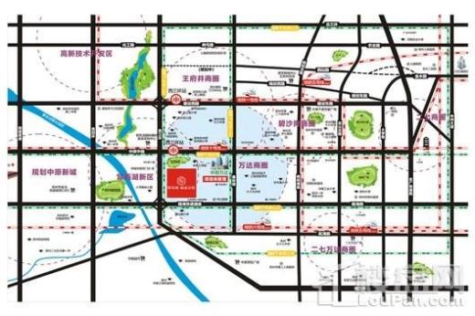 阳光城丽景公馆交通图